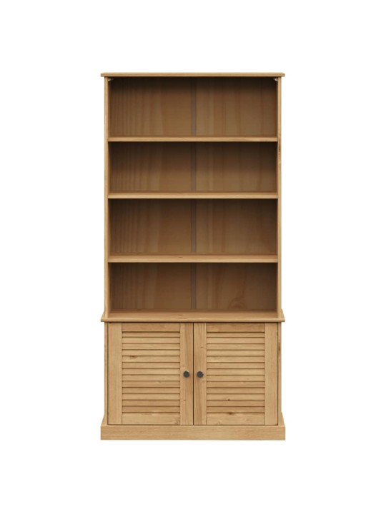 Knihovna VIGO 85 x 35 x 170 cm masivní borové dřevo