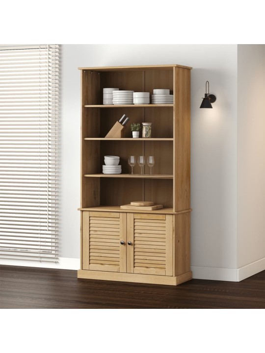 Knihovna VIGO 85 x 35 x 170 cm masivní borové dřevo