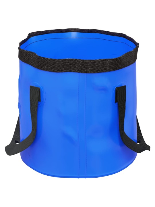 Skládací kbelíky 2 ks modré 20 l PVC