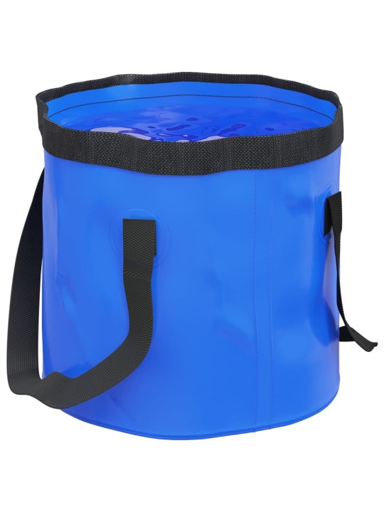 Skládací kbelíky 2 ks modré 30 l PVC
