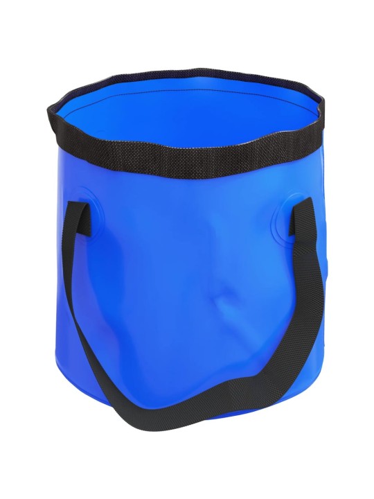 Skládací kbelíky 2 ks modré 30 l PVC