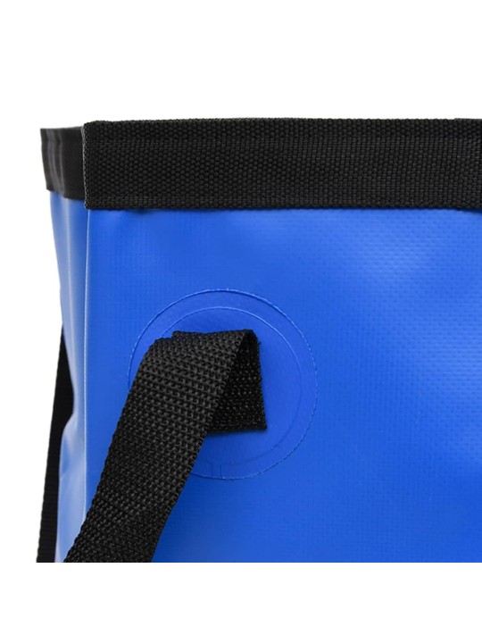Skládací kbelíky 2 ks modré 30 l PVC