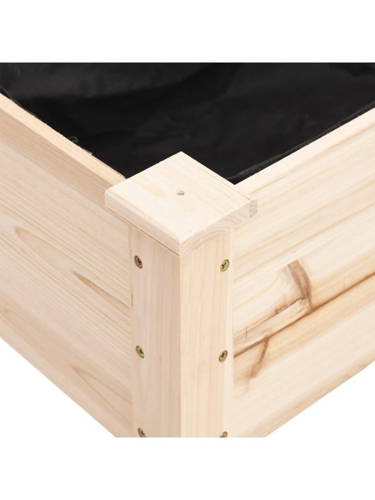 Truhlík na kolečkách s vložkou 71x37x80cm masivní jedlové dřevo