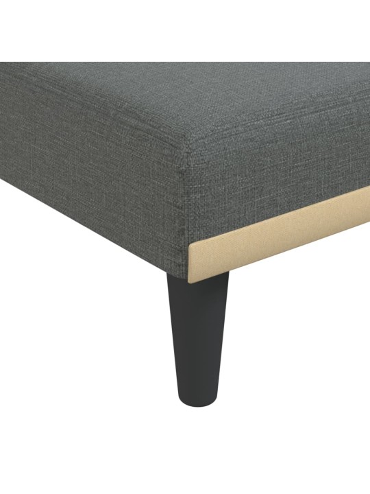 Lenoška tmavě šedá textil