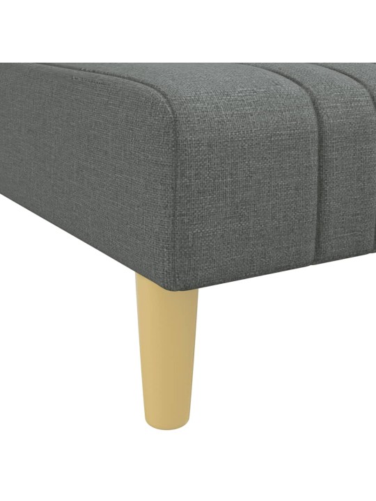 Lenoška tmavě šedá textil