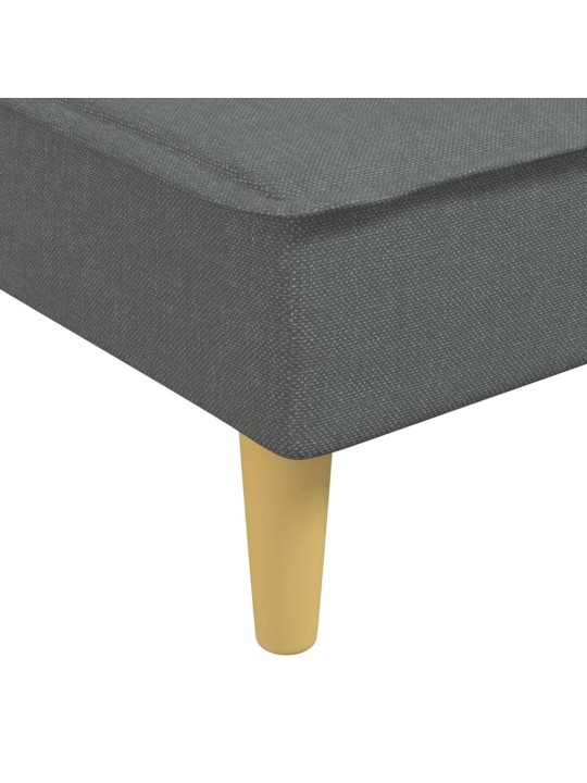 Lenoška tmavě šedá textil