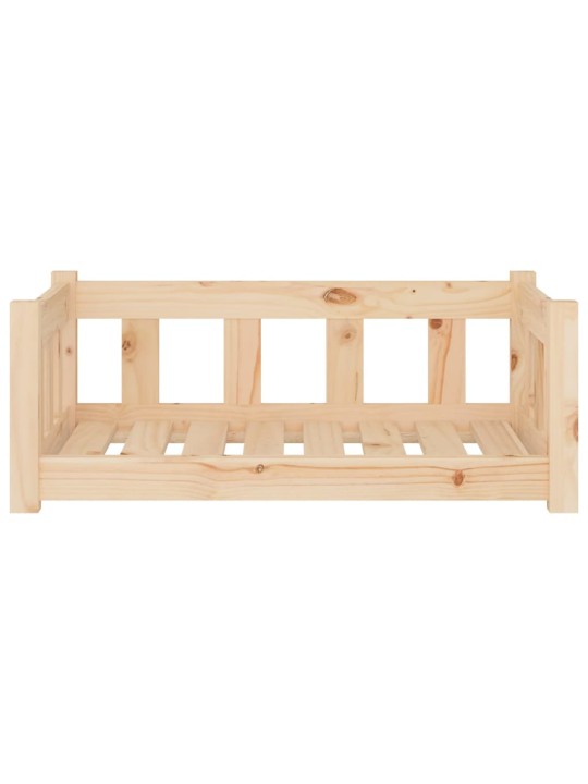 Pelíšek pro psy 75,5 x 55,5 x 28 cm masivní borovice