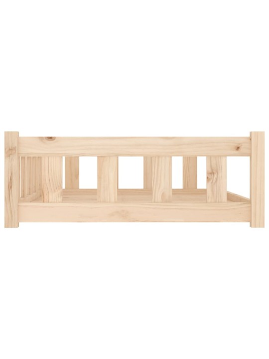 Pelíšek pro psy 105,5 x 75,5 x 28 cm masivní borovice