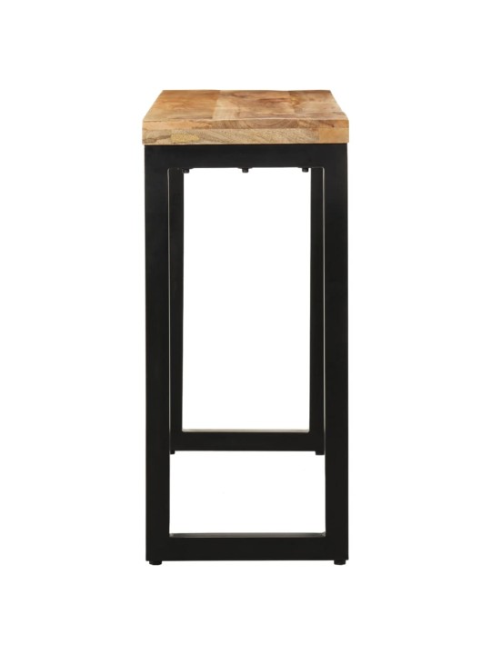 Konzolový stolek 110x35x76 cm masivní hrubé mangovníkové dřevo