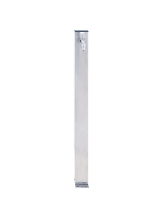 Zahradní sloupek na vodu 80 cm nerezová ocel čtvercový