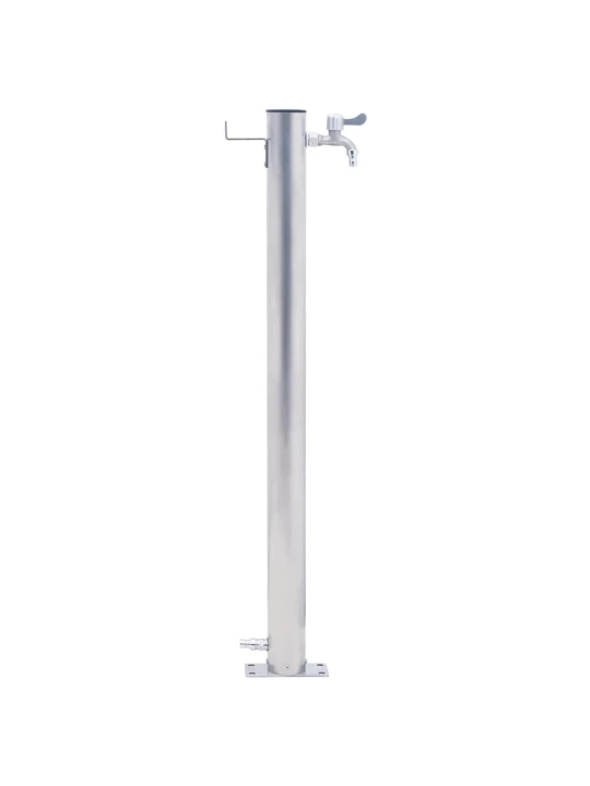 Zahradní sloupek na vodu 80 cm nerezová ocel kulatý