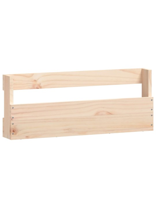 Nástěnné botníky 2 ks 59 x 9 x 23 cm masivní akáciové dřevo