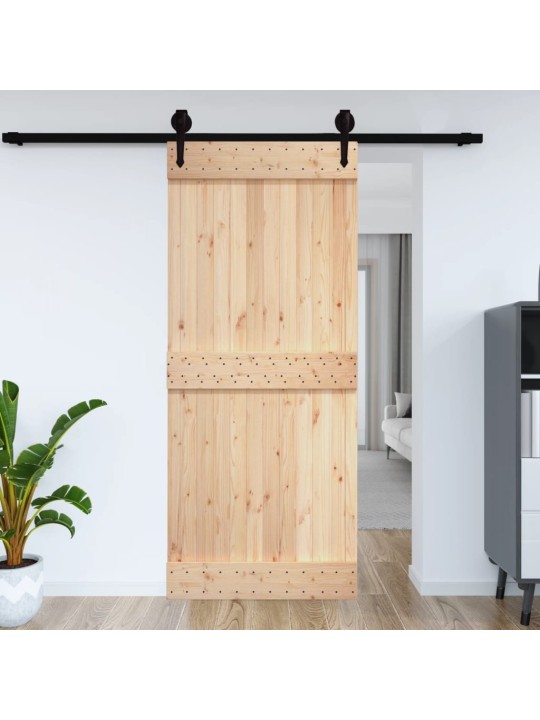 Dveře NARVIK 70 x 210 cm masivní borové dřevo