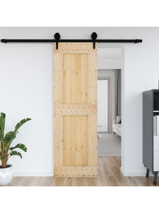 Dveře NARVIK 70 x 210 cm masivní borové dřevo
