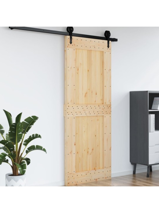 Dveře NARVIK 90 x 210 cm masivní borové dřevo