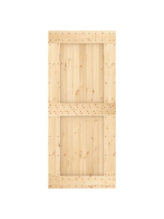 Dveře NARVIK 90 x 210 cm masivní borové dřevo