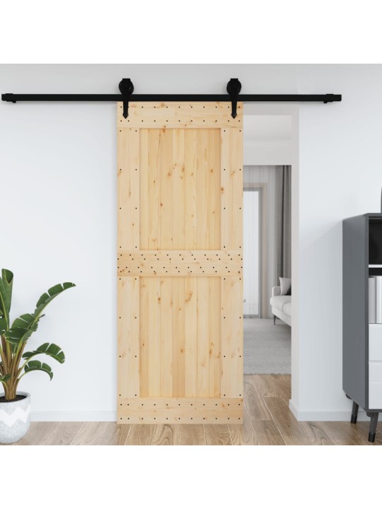 Dveře NARVIK 90 x 210 cm masivní borové dřevo