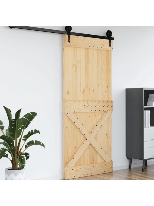 Dveře NORVIK 100 x 210 cm masivní borové dřevo