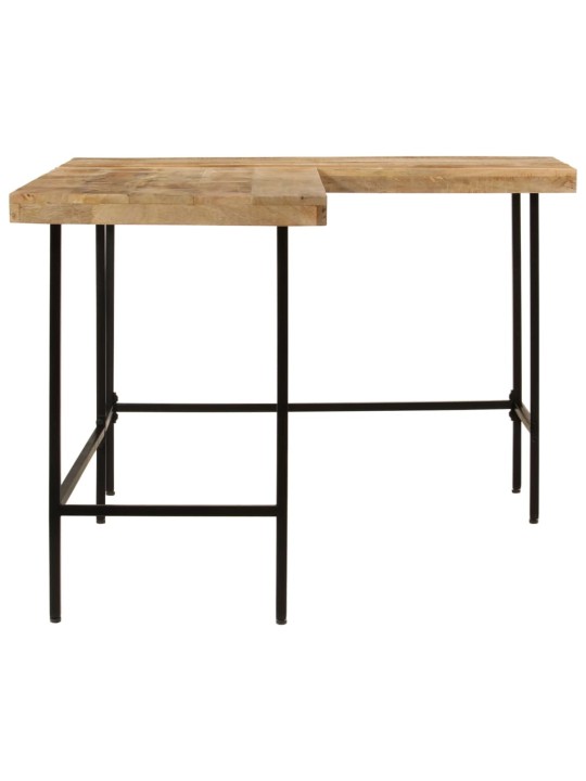 Psací stůl 165x110x77 cm masivní mangovník a železo