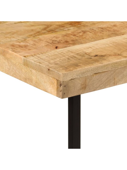 Psací stůl 165x110x77 cm masivní mangovník a železo
