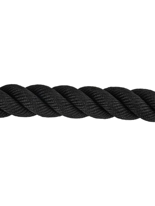 Posilovací lano černé 6 m 4,5 kg polyester