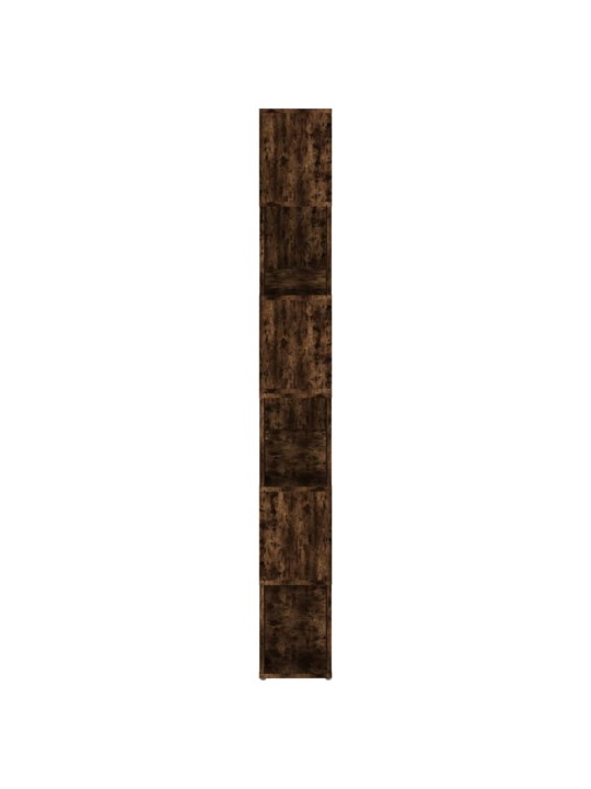 Knihovna / dělicí stěna kouřový dub 100 x 24 x 188 cm