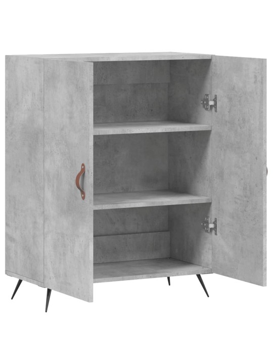 Příborník betonově šedý 69,5 x 34 x 90 cm kompozitní dřevo
