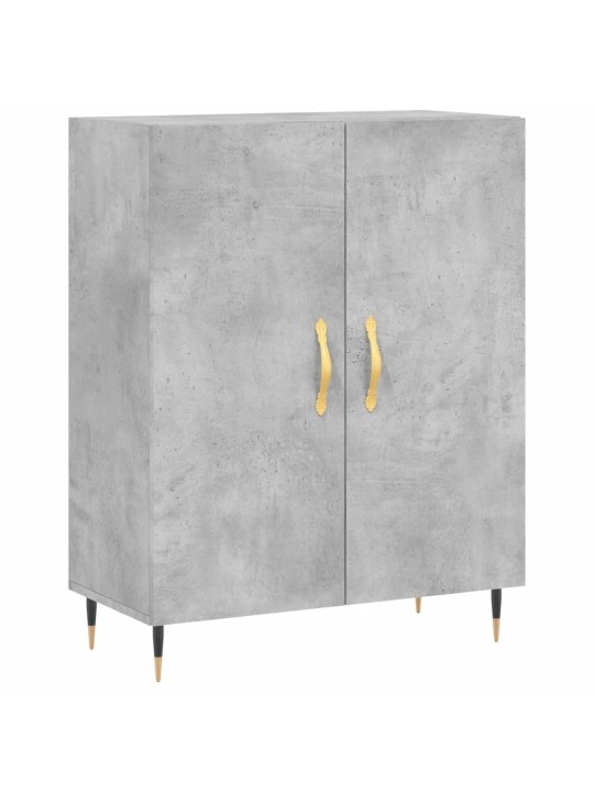 Příborník betonově šedý 69,5 x 34 x 90 cm kompozitní dřevo