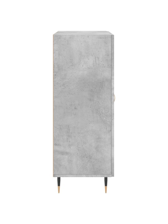 Příborník betonově šedý 69,5 x 34 x 90 cm kompozitní dřevo