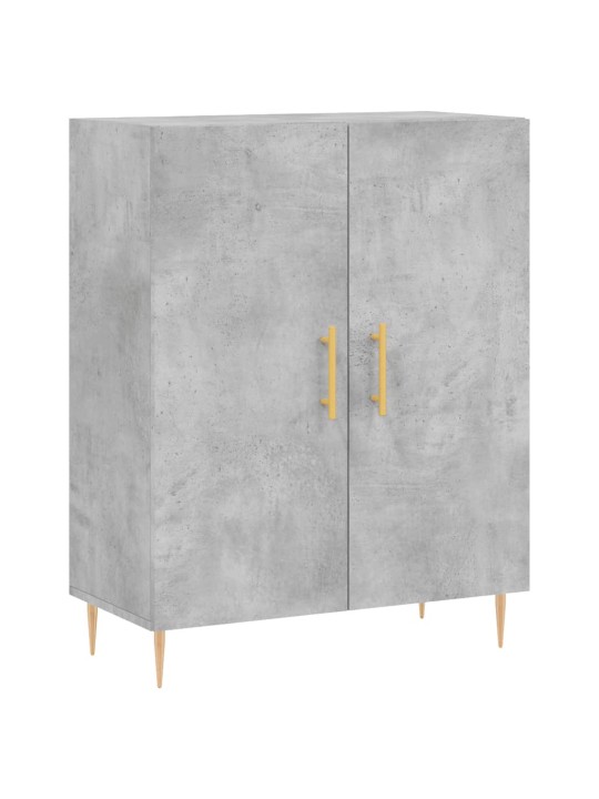Příborník betonově šedý 69,5 x 34 x 90 cm kompozitní dřevo