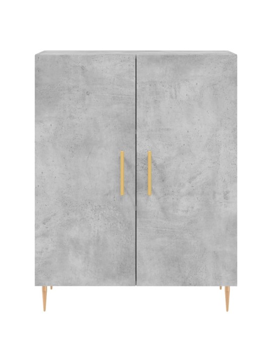 Příborník betonově šedý 69,5 x 34 x 90 cm kompozitní dřevo