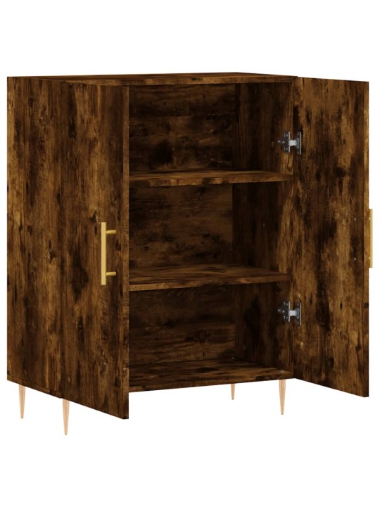 Příborník kouřový dub 69,5 x 34 x 90 cm kompozitní dřevo