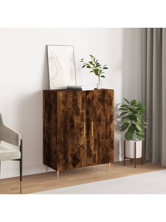 Příborník kouřový dub 69,5 x 34 x 90 cm kompozitní dřevo