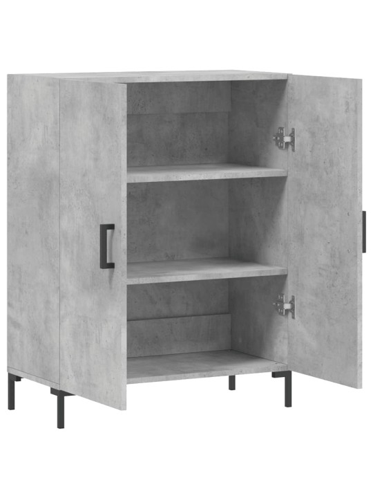 Příborník betonově šedý 69,5 x 34 x 90 cm kompozitní dřevo
