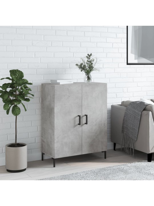 Příborník betonově šedý 69,5 x 34 x 90 cm kompozitní dřevo
