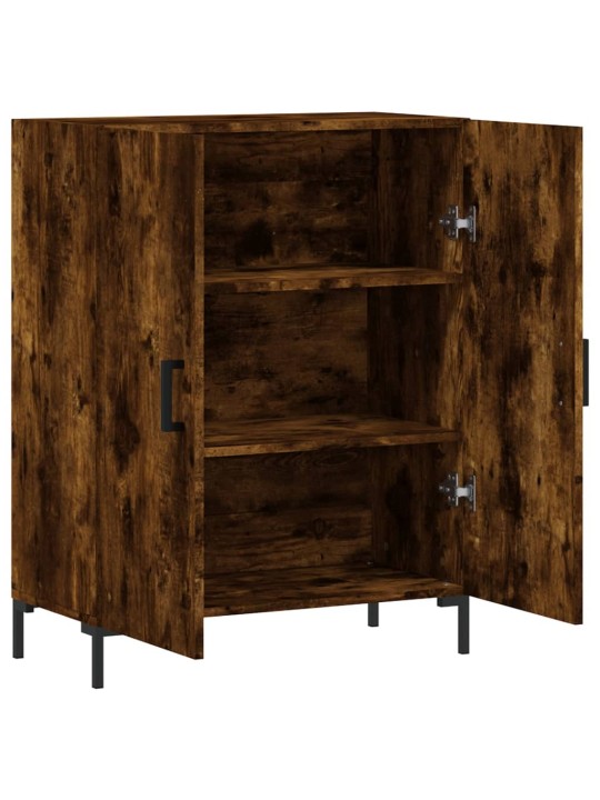 Příborník kouřový dub 69,5 x 34 x 90 cm kompozitní dřevo