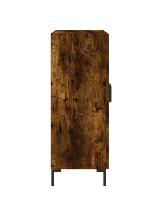 Příborník kouřový dub 69,5 x 34 x 90 cm kompozitní dřevo