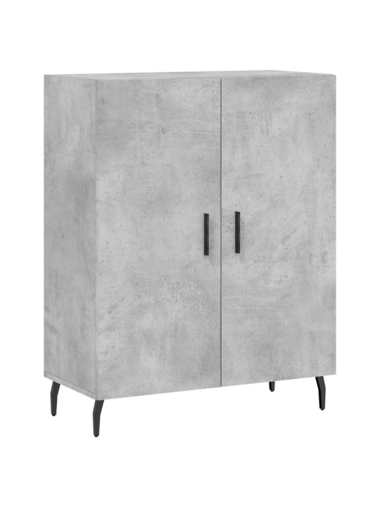 Příborník betonově šedý 69,5 x 34 x 90 cm kompozitní dřevo