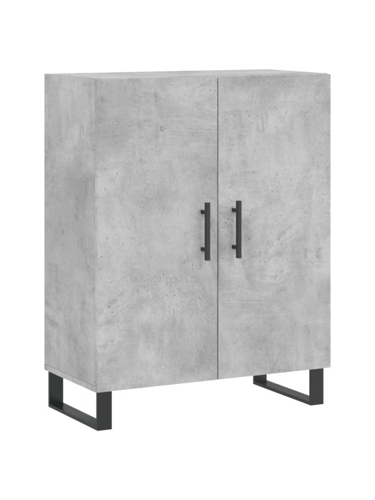 Příborník betonově šedý 69,5 x 34 x 90 cm kompozitní dřevo