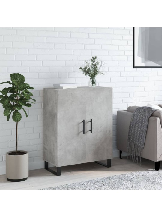 Příborník betonově šedý 69,5 x 34 x 90 cm kompozitní dřevo