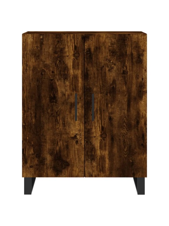 Příborník kouřový dub 69,5 x 34 x 90 cm kompozitní dřevo