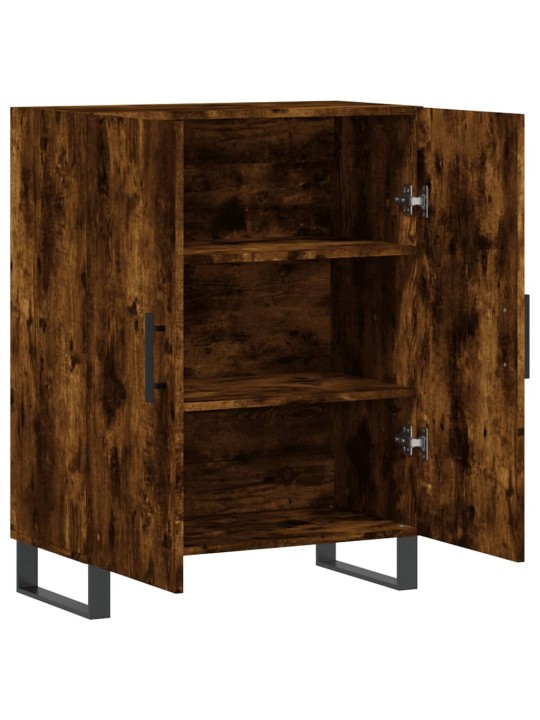 Příborník kouřový dub 69,5 x 34 x 90 cm kompozitní dřevo