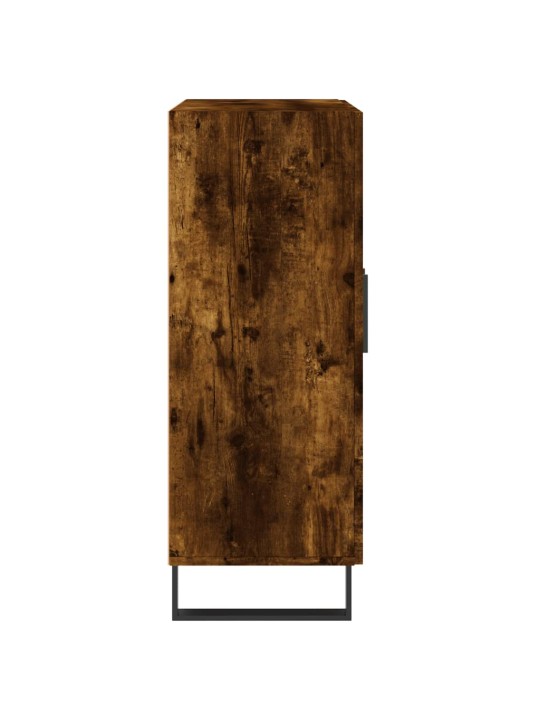 Příborník kouřový dub 69,5 x 34 x 90 cm kompozitní dřevo