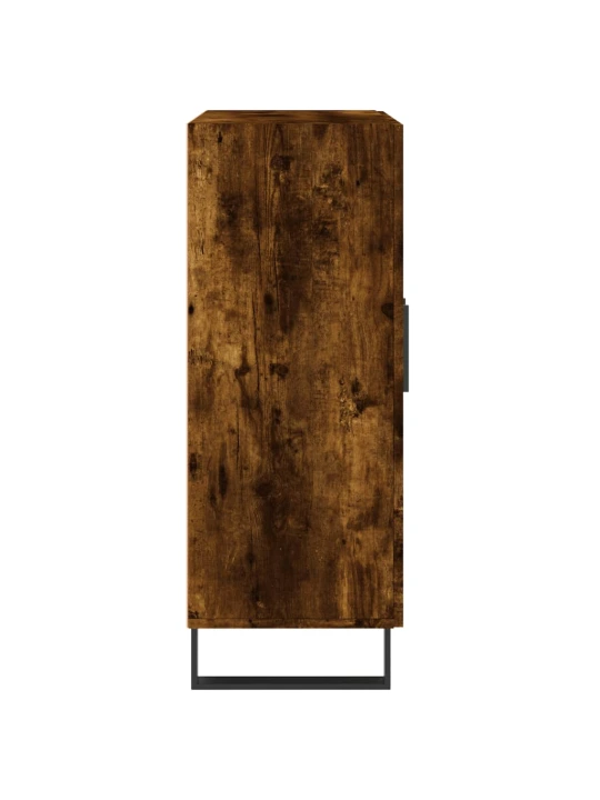 Příborník kouřový dub 69,5 x 34 x 90 cm kompozitní dřevo