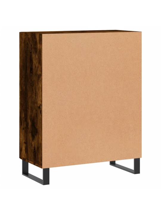 Příborník kouřový dub 69,5 x 34 x 90 cm kompozitní dřevo