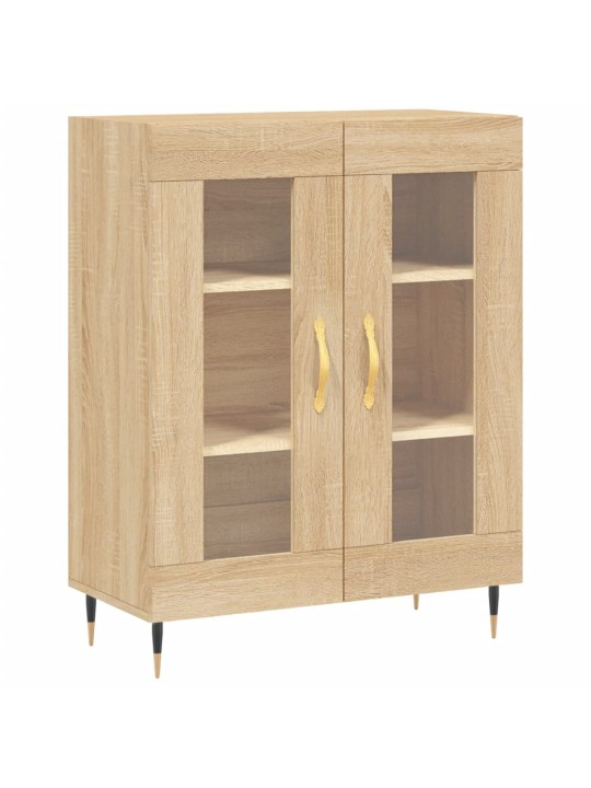 Příborník dub sonoma 69,5 x 34 x 90 cm kompozitní dřevo