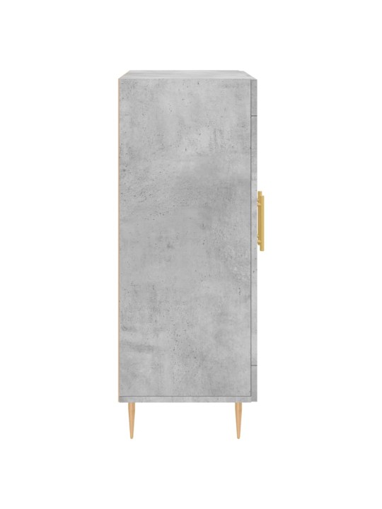Příborník betonově šedý 69,5 x 34 x 90 cm kompozitní dřevo
