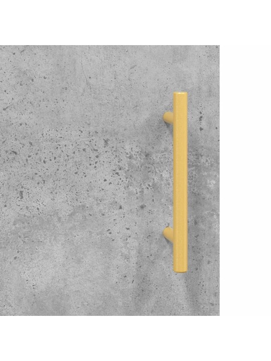 Příborník betonově šedý 69,5 x 34 x 90 cm kompozitní dřevo