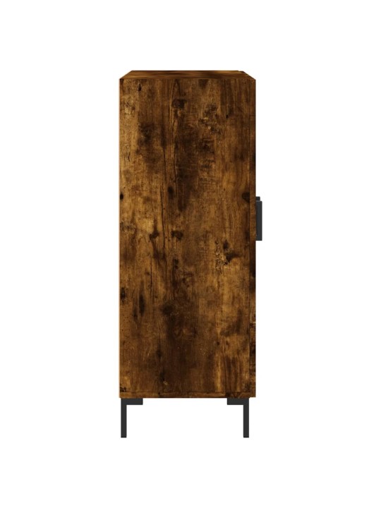 Příborník kouřový dub 69,5 x 34 x 90 cm kompozitní dřevo