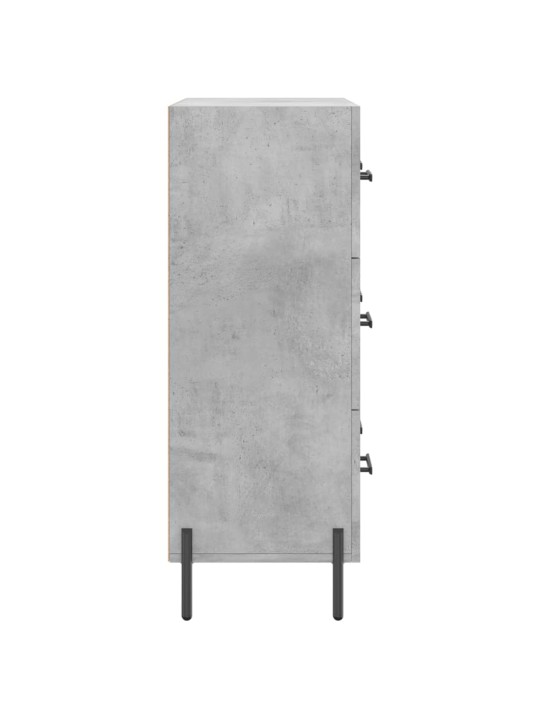 Příborník betonově šedý 69,5 x 34 x 90 cm kompozitní dřevo